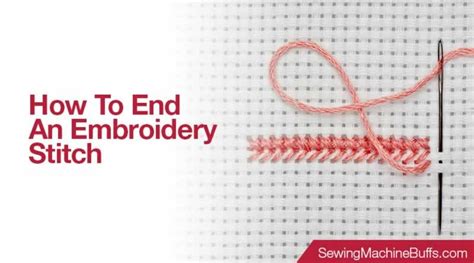 how to end an embroidery stitch and what does it say about the future of AI in literature