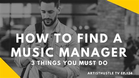 how to find a music manager that aligns with your vision and values